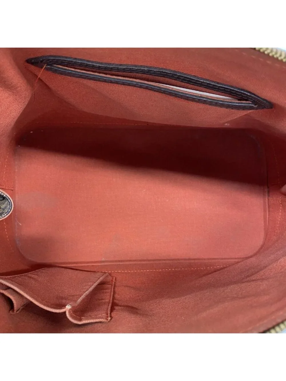 Louis Vuitton Handbag Damier Alma Ebene